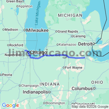 Limousine service to O'Hare airport (ORD)