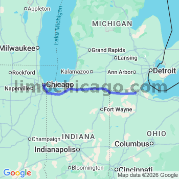 Limousine service to Chicago Loop