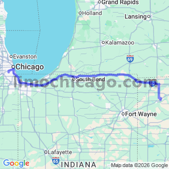 Limousine service to Midway airport (MDW)