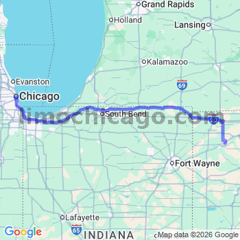 Limousine service to Chicago Loop