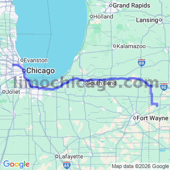 Limousine service to O'Hare airport (ORD)