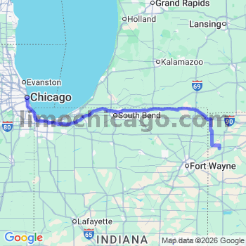 Limousine service to Chicago Loop