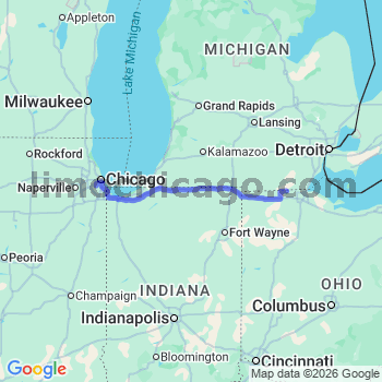 Limousine service to Midway airport (MDW)