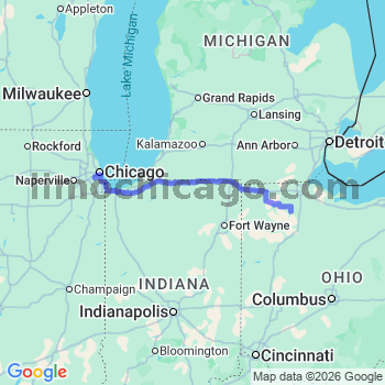 Limousine service to Midway airport (MDW)