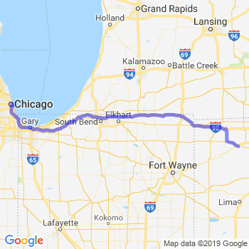 Travel from Napoleon to Chicago Loop Limousine service to Chicago Loop