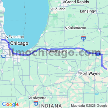 Limousine service to O'Hare airport (ORD)