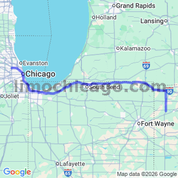 Limousine service to O'Hare airport (ORD)