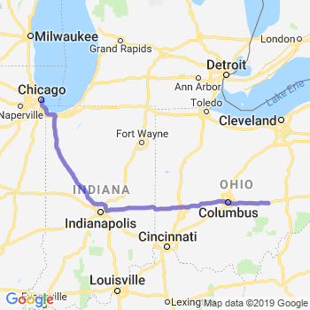 Travel from Zanesville to Chicago Loop Limousine service to Chicago Loop