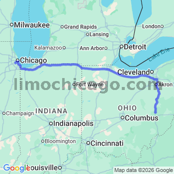 Limousine service to Midway airport (MDW)