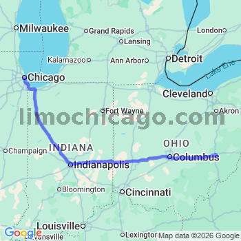 Limousine service to Chicago Loop