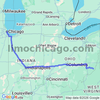 Limousine service to Chicago Loop