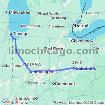 Limousine service to Chicago Loop