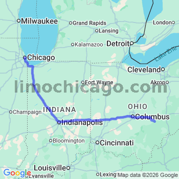 Limousine service to Chicago Loop
