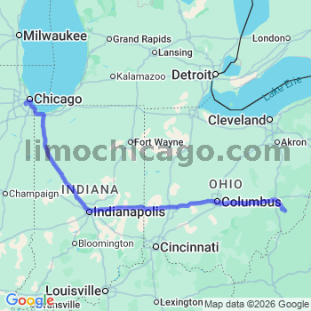 Limousine service to Midway airport (MDW)