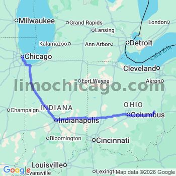 Limousine service to Chicago Loop