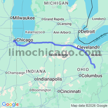 Limousine service to Midway airport (MDW)