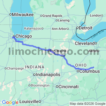 Limousine service to Midway airport (MDW)