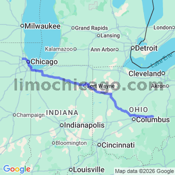 Limousine service to O'Hare airport (ORD)