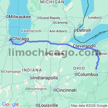 Limousine service to Midway airport (MDW)