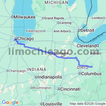 Limousine service to Midway airport (MDW)