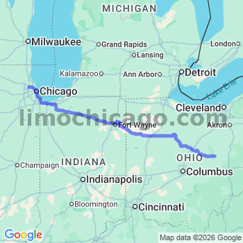 Limousine service to O'Hare airport (ORD)