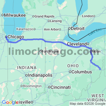 Limousine service to Chicago Loop