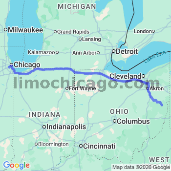 Limousine service to Midway airport (MDW)