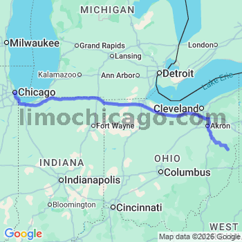 Limousine service to Chicago Loop