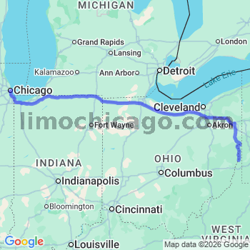 Limousine service to Chicago Loop