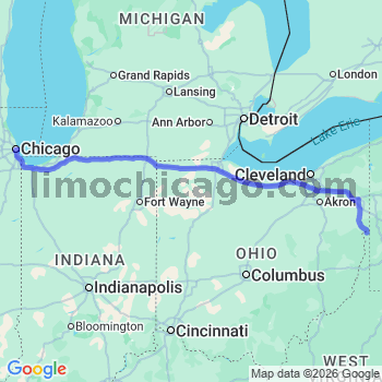 Limousine service to Chicago Loop
