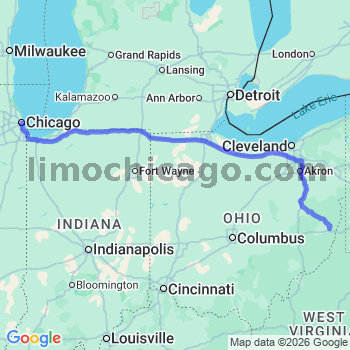 Limousine service to Chicago Loop