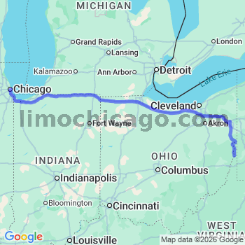 Limousine service to Chicago Loop