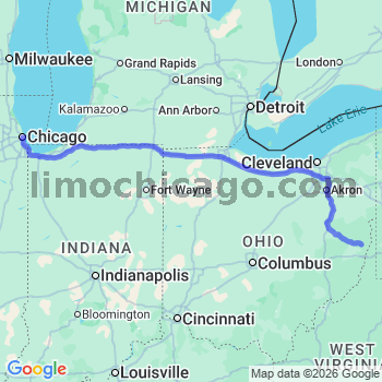 Limousine service to Chicago Loop