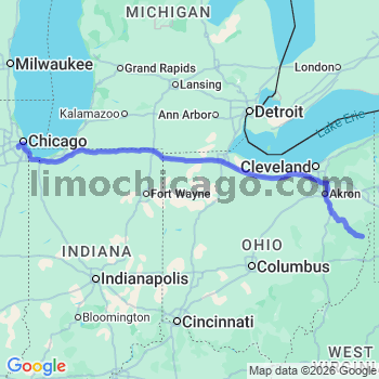 Limousine service to Midway airport (MDW)
