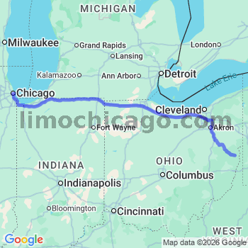 Limousine service to Chicago Loop