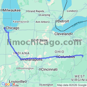 Limousine service to Chicago Loop