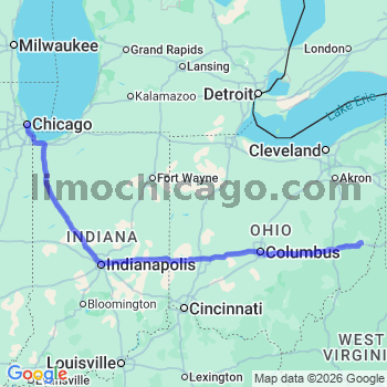 Limousine service to Chicago Loop
