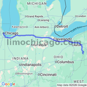 Limousine service to Chicago Loop