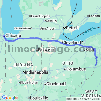 Limousine service to Chicago Loop