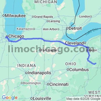 Limousine service to Midway airport (MDW)