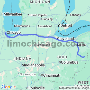 Limousine service to Chicago Loop