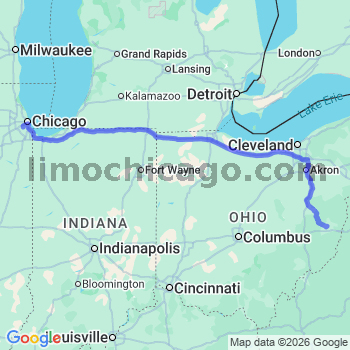 Limousine service to Midway airport (MDW)