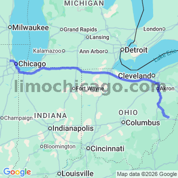 Limousine service to O'Hare airport (ORD)