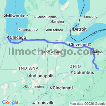 Limousine service to Chicago Loop