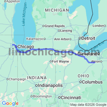 Limousine service to O'Hare airport (ORD)