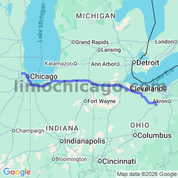 Limousine service to O'Hare airport (ORD)