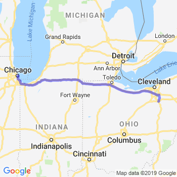 Travel from Akron to Chicago Loop Limousine service to Chicago Loop