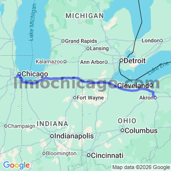 Limousine service to Midway airport (MDW)