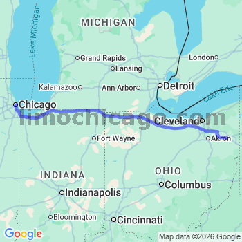 Limousine service to Chicago Loop