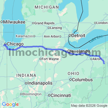 Limousine service to Midway airport (MDW)